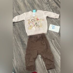Pooh bear baby outfit